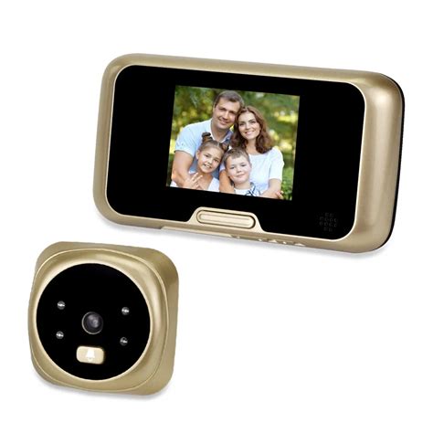 30 Color Electronic Video Peephole Camera Wireless Doorbell Viewer