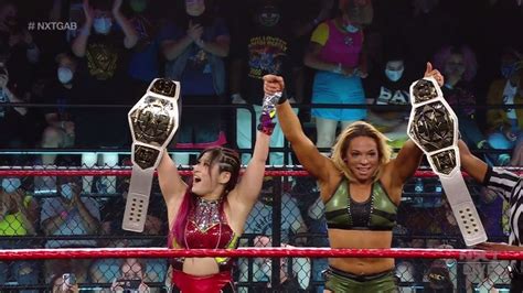 Io Shirai Y Zoey Stark Ganan Los Campeonatos De Mujeres Por Parejas En Nxt The Great American