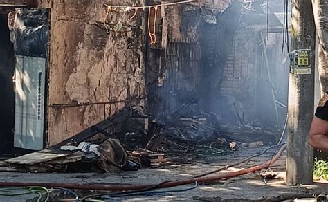 Evacuaron A Media Cuadra Por Un Grave Incendio En Zona Oeste