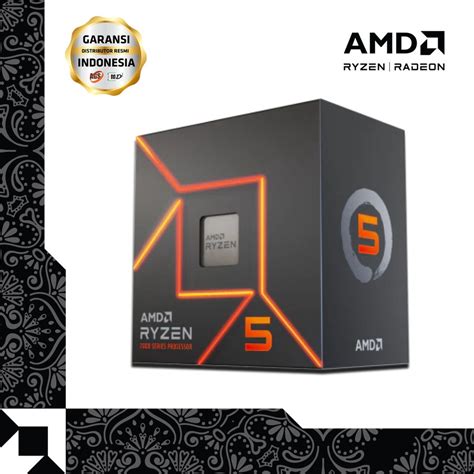 Jual Processor Amd Ryzen 5 7600 Am5 Ddr5 6 Cores 12 Threads Shopee Indonesia