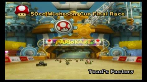 Mkw Mario Kart Wii Mushroom Cup 50cc Youtube