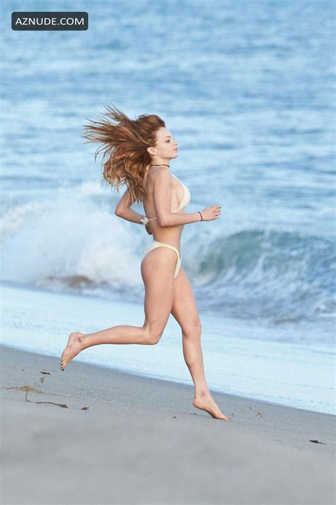 Francesca Eastwood Sexy And Topless On The Beach In Malibu Aznude