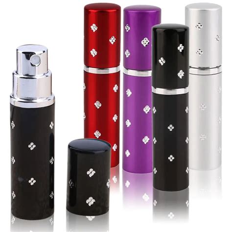 Travel Perfume Atomizer Refillable Portable Sample Perfume Bottles