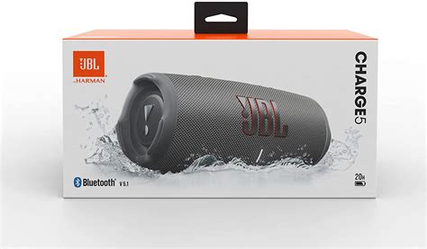 Altavoz Bluetooth Jbl Charge W Gris Discoazul