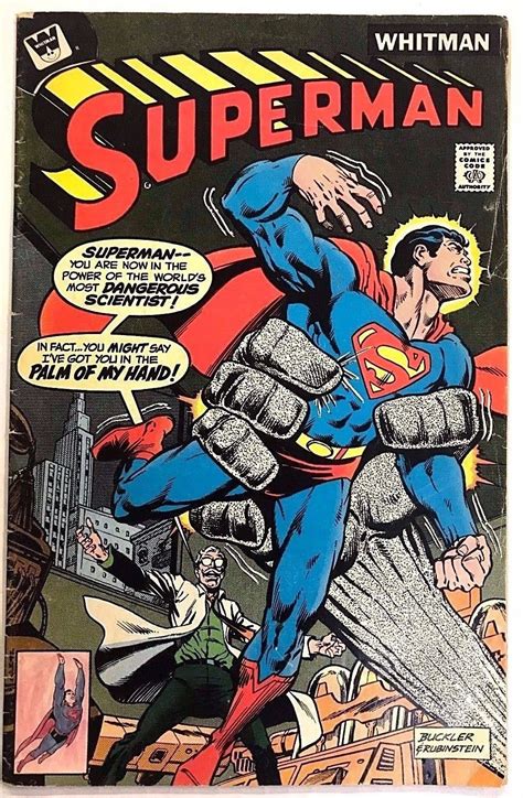 Superman Vg Whitman Variant Dc Bronze Age Comics Comic Books