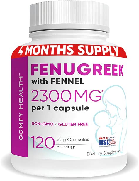 Natures Truth Fenugreek Seed Capsules For Women 2000mg