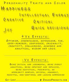 15 Yellow personality ideas | color meanings, color therapy, color ...