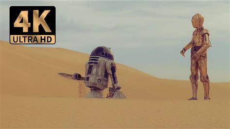 R D C Po Crash Land On Tatooine Star Wars A New Hope K