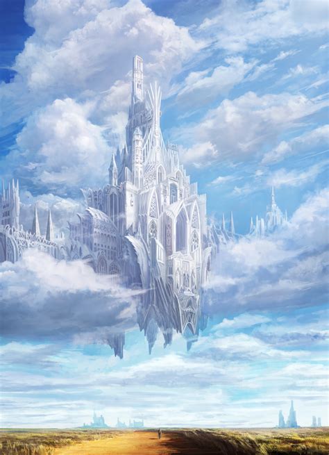 Sky Castle By 0G Anorucmod R ImaginaryWorlds