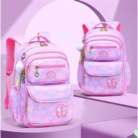 HAOPYOU Cartable Fille Primaire Sac Dos Filles Enfants Sac Dos