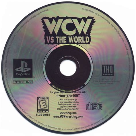 Wcw Vs The World Cover Or Packaging Material Mobygames