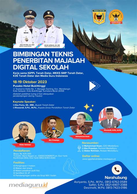 Bimbingan Teknis Penerbitan Majalah Digital Sekolah Oktober