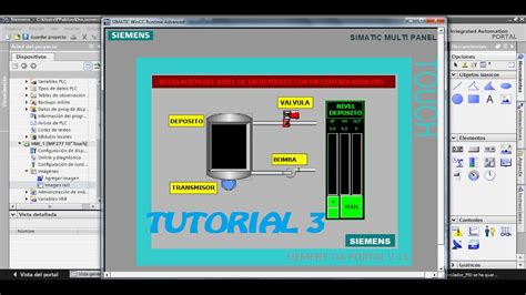 Pid Siemens Tia Portal Pantalla Hmi Tutorial Youtube