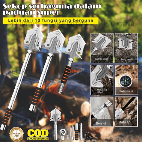 Jual Sekop Set Shovel Sekop Cangkul Perkemahan Sekop Sekop Multifungsi