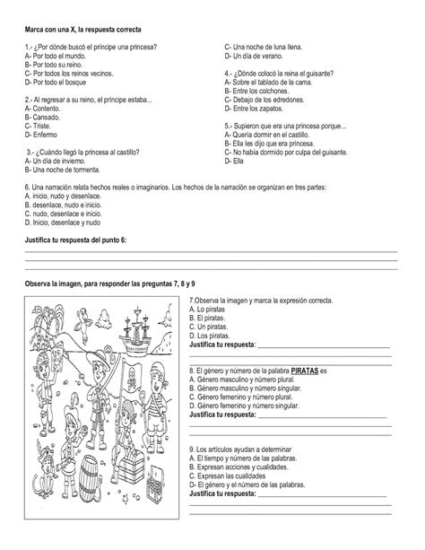 Isap Castellano Segundo Taller Evaluativo Periodo Uno