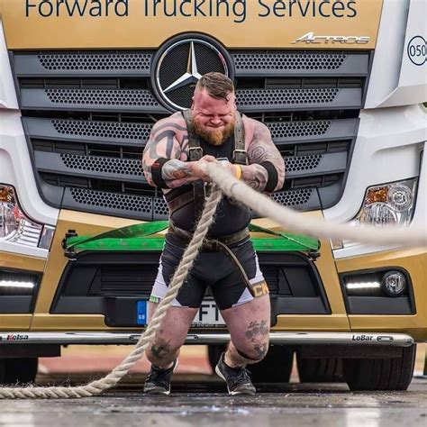 Carry that weight: England's strongest man on pulling trucks, flipping ...