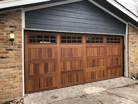 Stamped Carriage House Amega Garage Doors