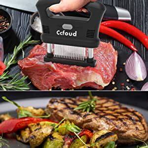 Amazon Ccfoud Meat Tenderizer Bigger Easy To Hold Large Handle