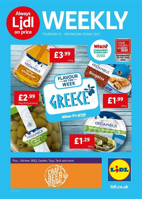LIDL UK - Offers & Special Buys from 13 May