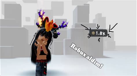 Robux aldım! - YouTube