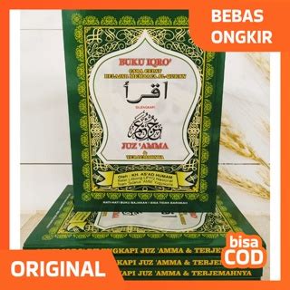 Jual Buku Iqro Bendel Besar Juz Amma Dan Terjemah Kertas Hvs Ukuran