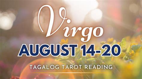 Virgo Kapalaran August Money Career Love Weekly Tagalog