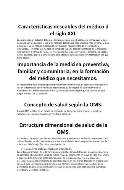 Atención Primaria en Salud Escuela medica uDocz