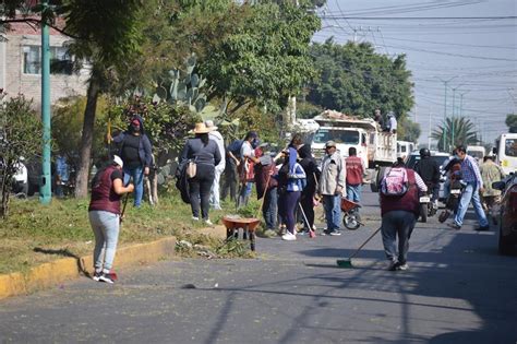 GOBIERNO DE CHIMALHUACÁN REALIZA JORNADA DE LIMPIEZA EN AV IGNACIO