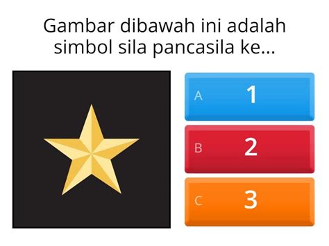 Simbol Sila Pancasila Quiz