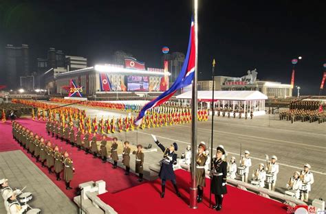 North Korea Unveils Record Number Of Icbms At Military Parade World News