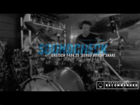 Gretsch X Gergo Borlai Signature Snare Drum Sonor Sq