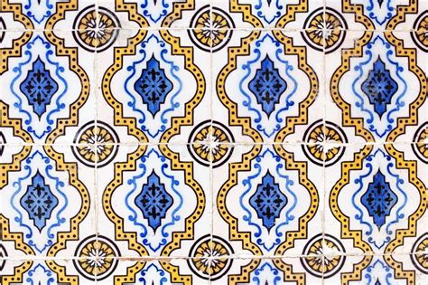 Azulejos Decorativos Tradicionais Portugueses Foto De Stock Imagem De