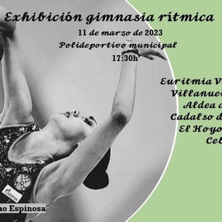 EXHIBICIÓN GIMNASIA RÍTMICA 2023 Ayuntamiento de Cebreros