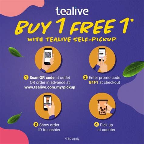 Jan Tealive Buy Free Promotion Everydayonsales