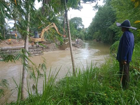 Warga Keluhkan Proyek Pembangunan Bronjong Di Lembah Sabil Abdya