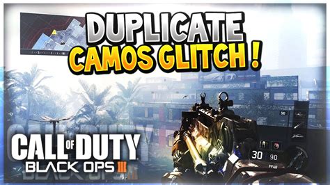 HOW TO COPY ANY CAMO GLITCH Black Ops 3 DUPLICATE COPY CAMO GLITCH