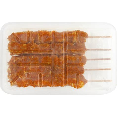 Woolworths Cook Chicken Kebab Satay Style 375g Woolworths