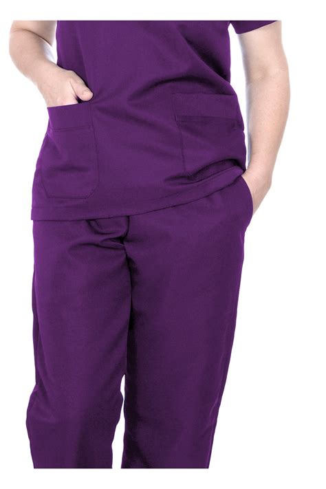 Scrub feminino Básico Liso Violet