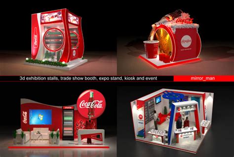 Design 3d Exhibition Stalls Trade Show Booth Expo Stand Kiosk And