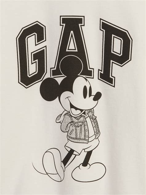 Babygap Disney Organic Cotton Mix And Match Mickey Mouse Logo T Shirt