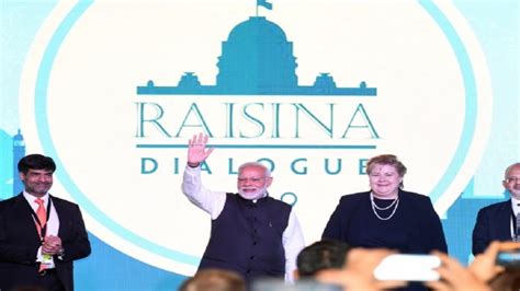 Pm Modi To Inaugurate 3 Day Raisina Dialogue In Delhi Today India Tv