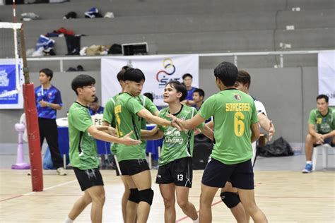 Volleyball University Of Phayao Has Won The Bronze Medal In The Sat Vc