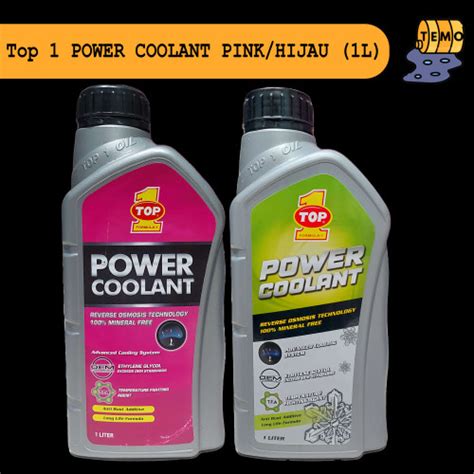 Jual Top 1 Power Coolant Hijau Dan Pink 1L Merah Muda Kota