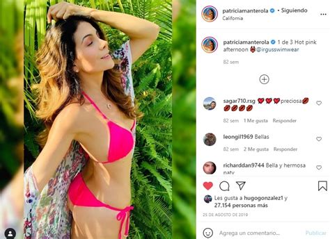 Paty Manterola Lencer A Bikini La Ex Garibaldi Enciende Las Redes Sociales