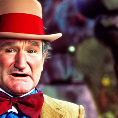 Stunning Awe Inspiring Robin Williams As Willy Wonka Stable Diffusion