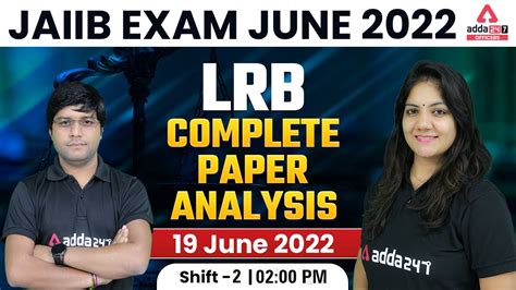 JAIIB LRB Exam Analysis Shift 2 JAIIB Exam June 2022 YouTube