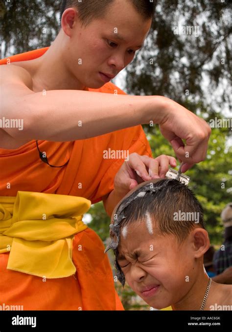 Buddhist Monk Haircut