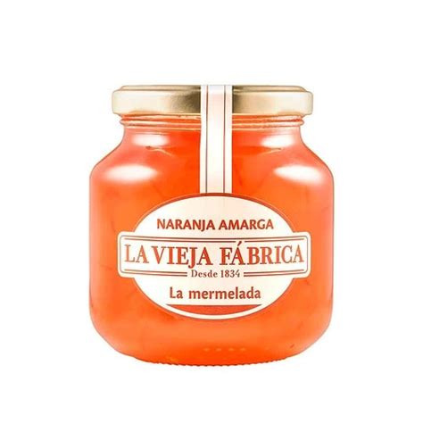 La vieja fábrica Mermelada de naranja amarga 365 g Andalubox