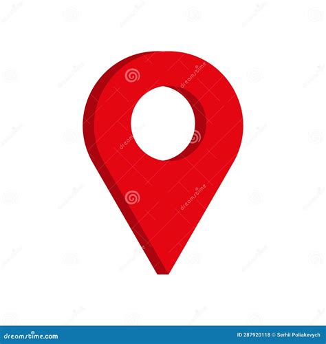 D Realistic Location Map Pin Gps Pointer Markers Vector Illustration