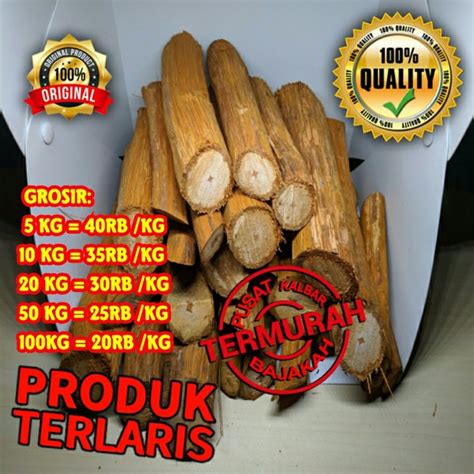 Jual Akar Kayu Bajakah Original Asli Kalimantan Obat Diabetes Kanker